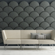 Illustration for article titled These Scale-Shaped Tiles Will Soundproof Your Room With Style